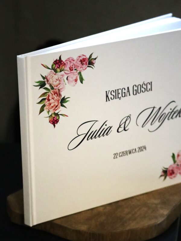 Biała księga gości weselnych