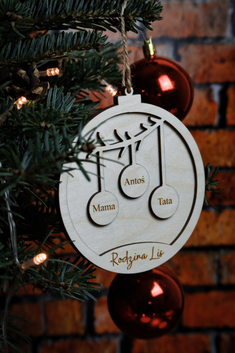 Duża bombka rodzinna