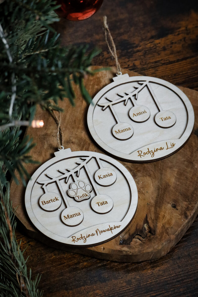 Duża bombka rodzinna