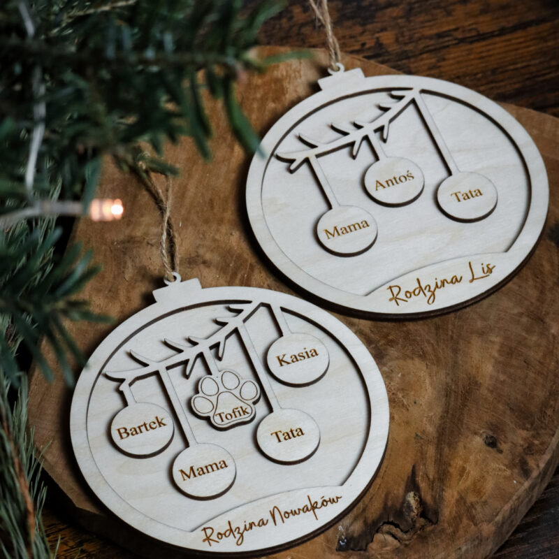 Duża bombka rodzinna