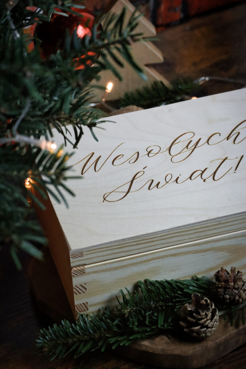 Szkatułka Wesołych Świąt