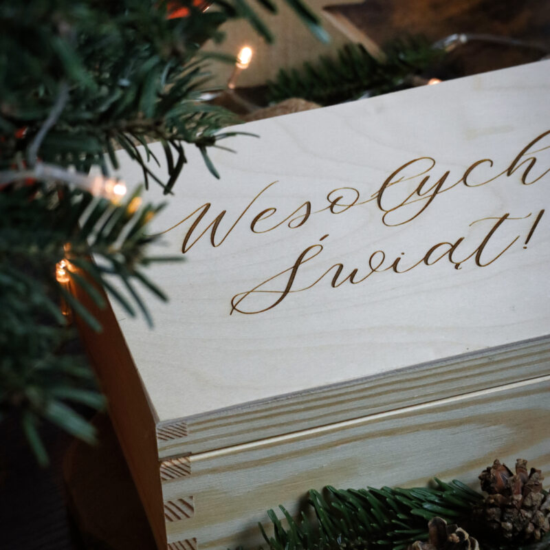 Szkatułka Wesołych Świąt