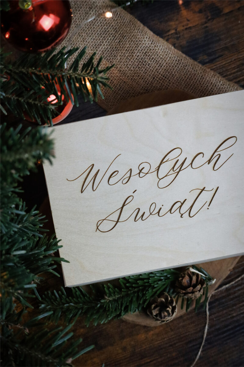 Szkatułka Wesołych Świąt