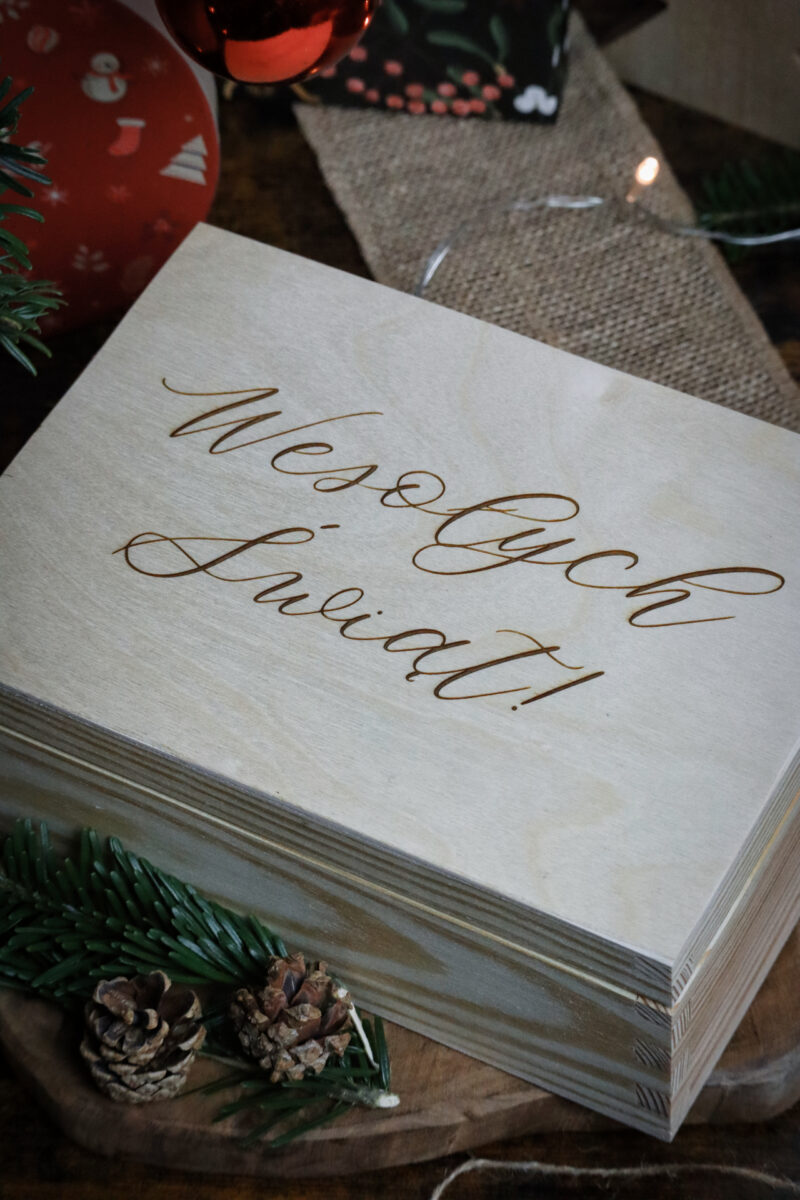 Szkatułka Wesołych Świąt