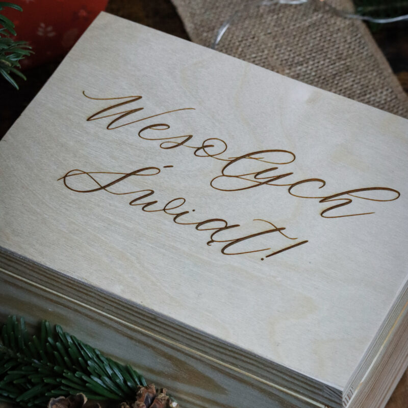 Szkatułka Wesołych Świąt