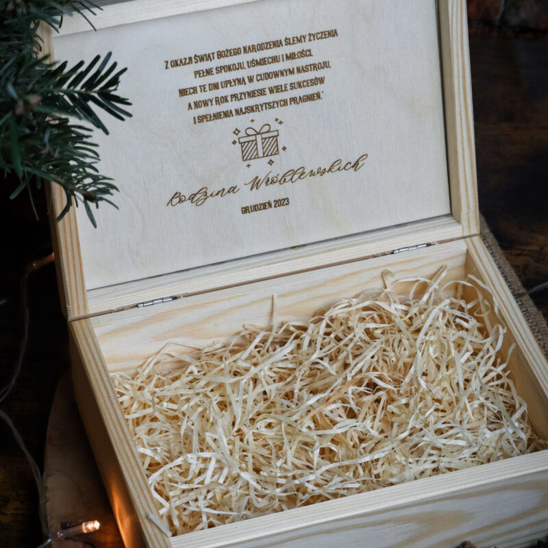 Szkatułka Wesołych Świąt