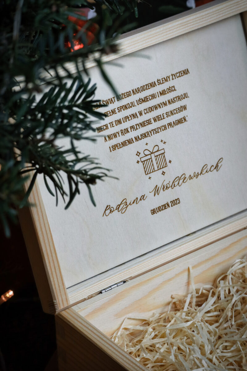 Szkatułka Wesołych Świąt