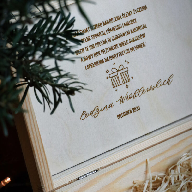 Szkatułka Wesołych Świąt