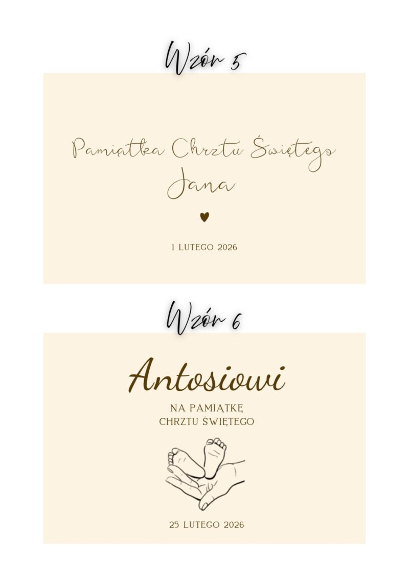 Szkatułka z przegródkami na Chrzest Święty