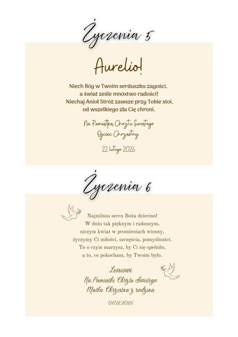 Białe pudełko z Biblią na Chrzest Święty