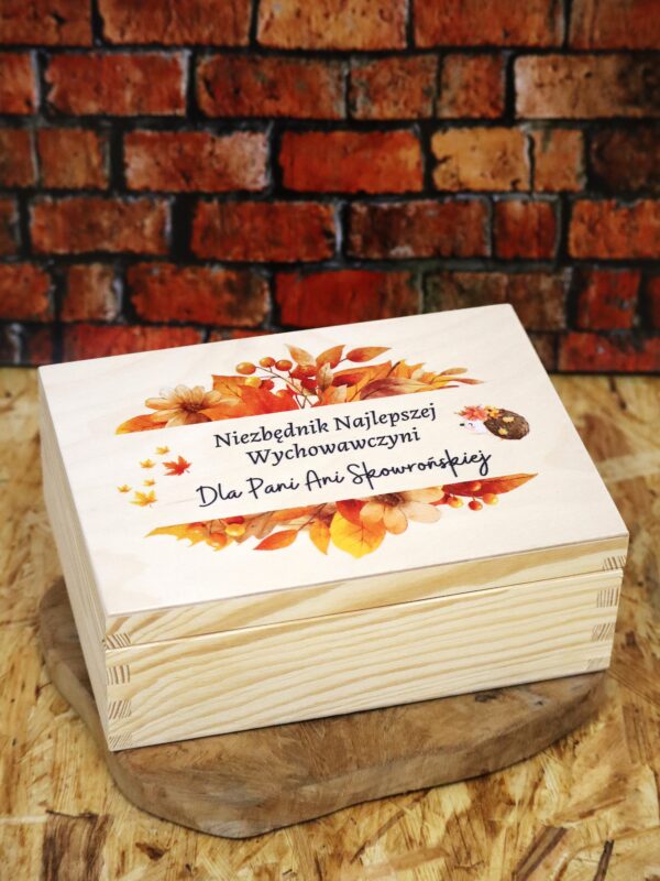 Szkatułka prezentowa dla nauczyciela