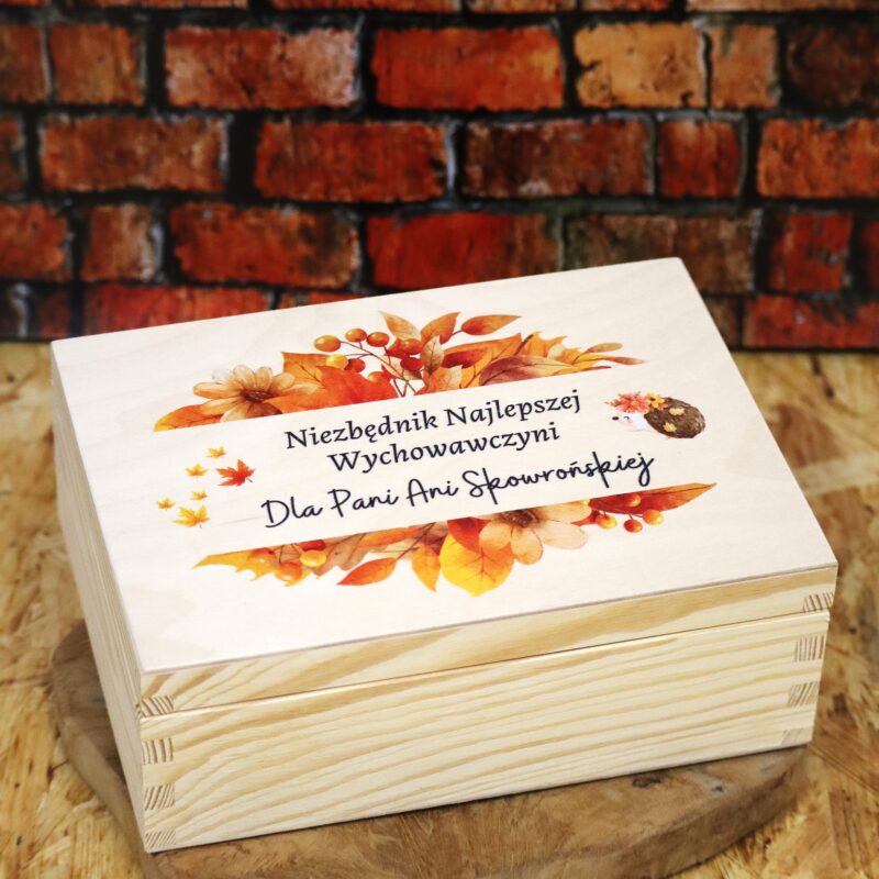 Szkatułka prezentowa dla nauczyciela