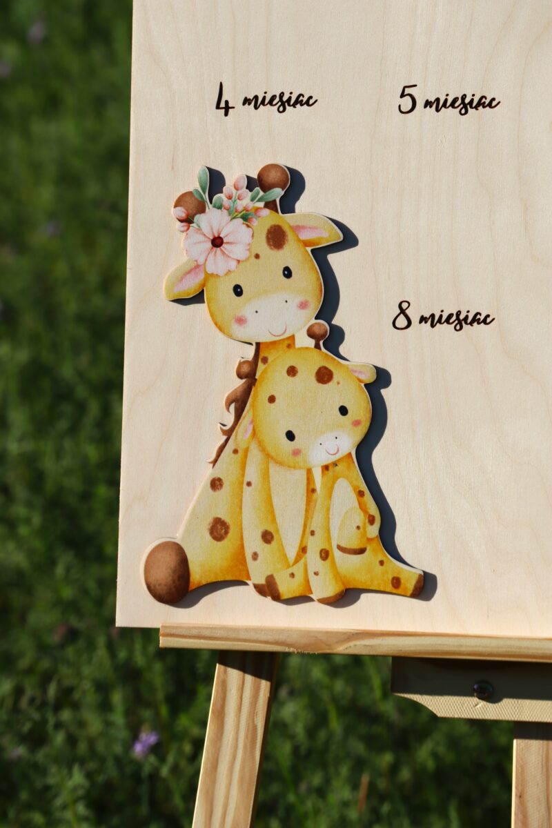 Tablica na roczek Zwierzęta Safari