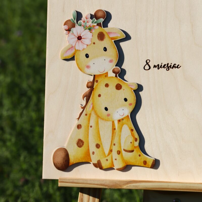 Tablica na roczek Zwierzęta Safari