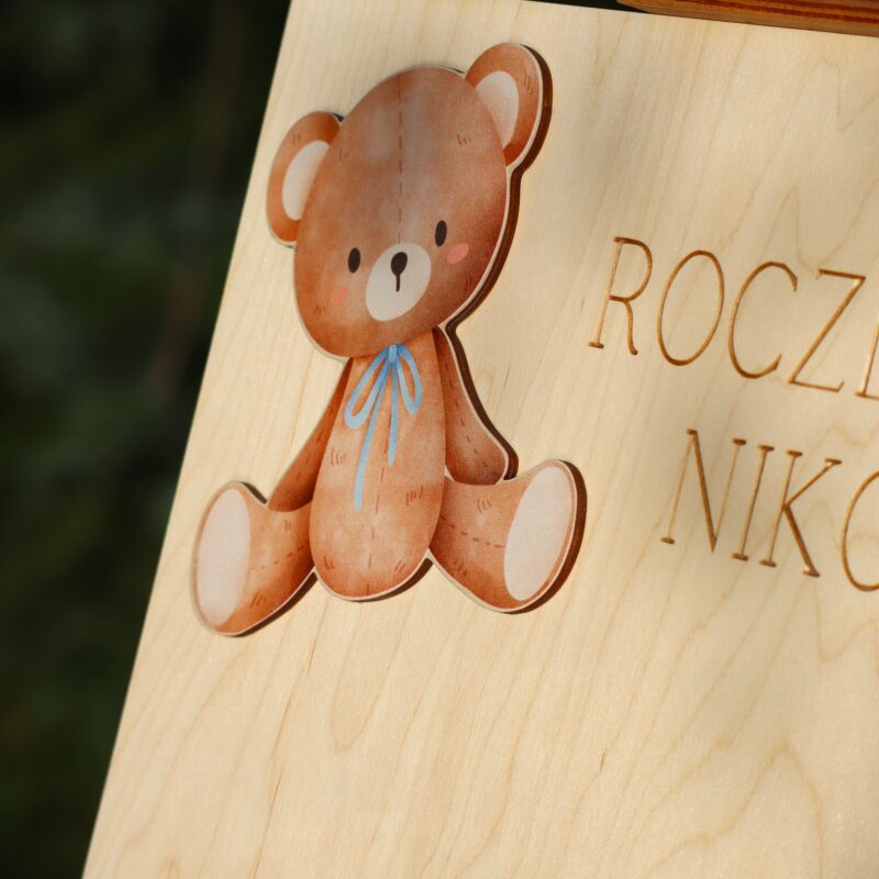 Tablica na roczek Zabawki chłopięce