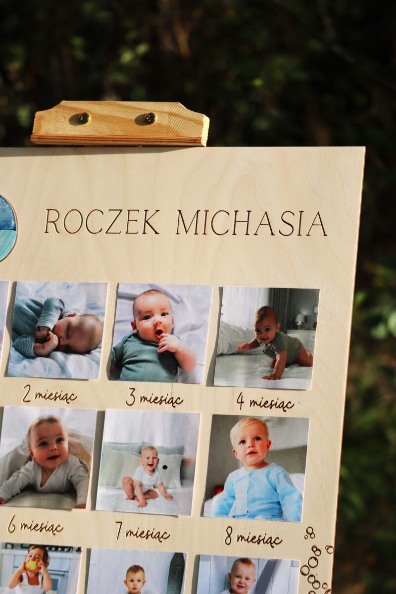 Tablica na roczek Morskie zwierzątka