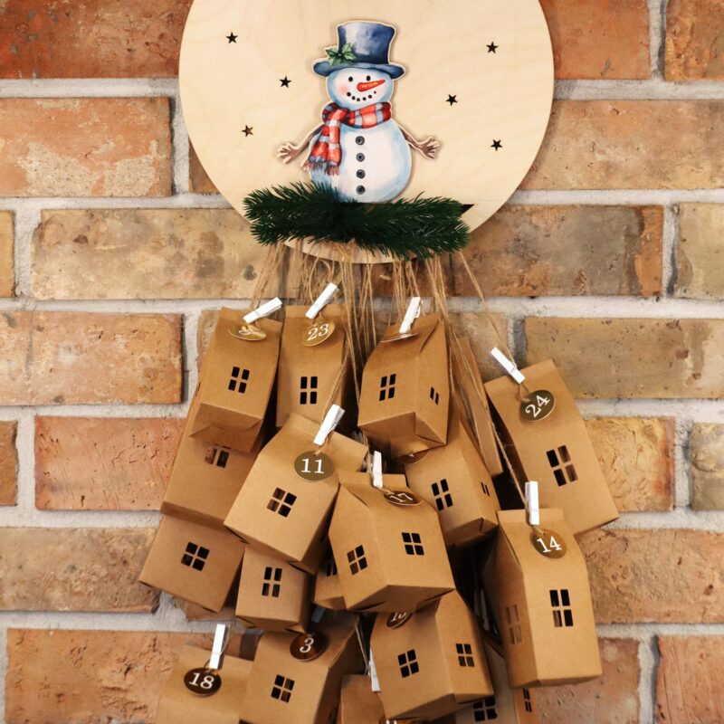 Kalendarz adwentowy Bałwanek