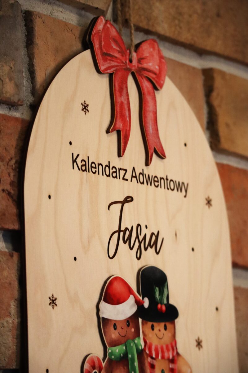 Kalendarz adwentowy Pierniki