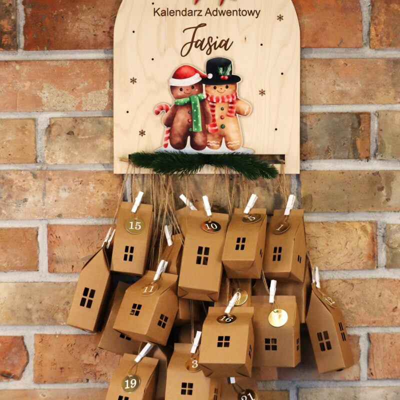 Kalendarz adwentowy Pierniki