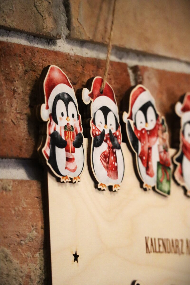 Kalendarz adwentowy Pingwiny