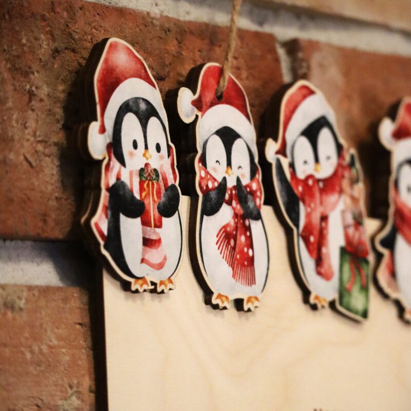 Kalendarz adwentowy Pingwiny