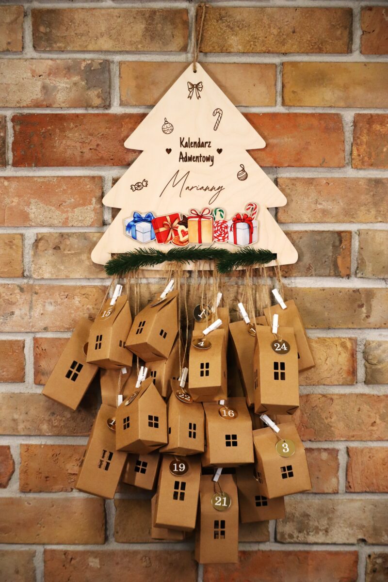 Kalendarz adwentowy Choinka