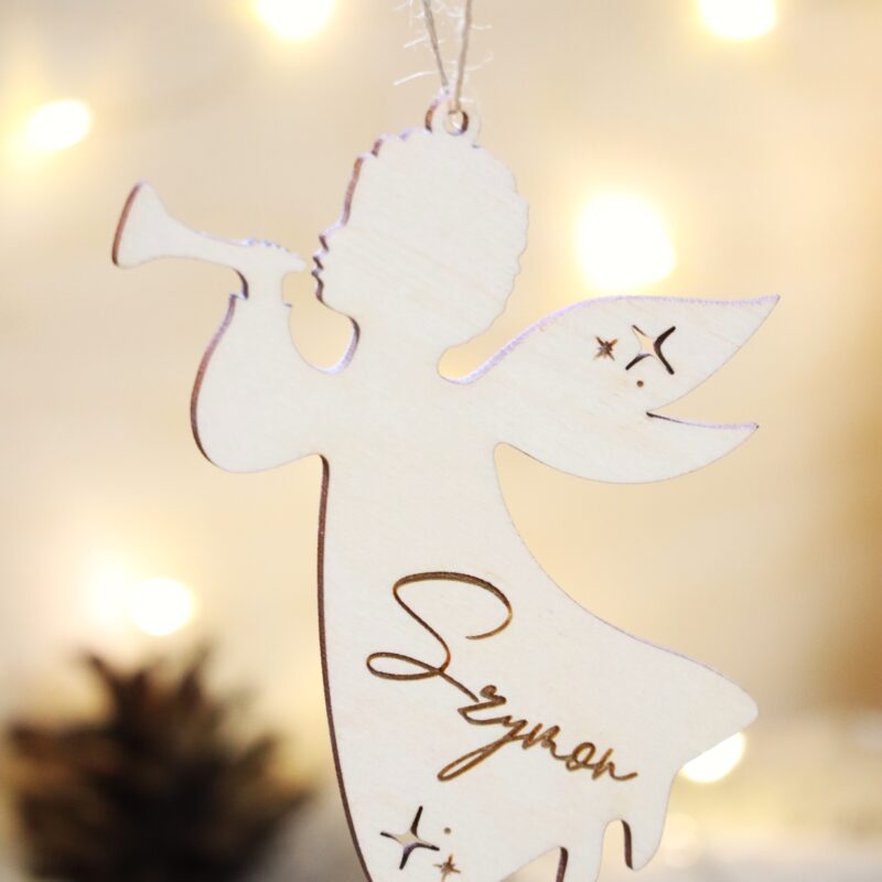 Bombka z imieniem Aniołek