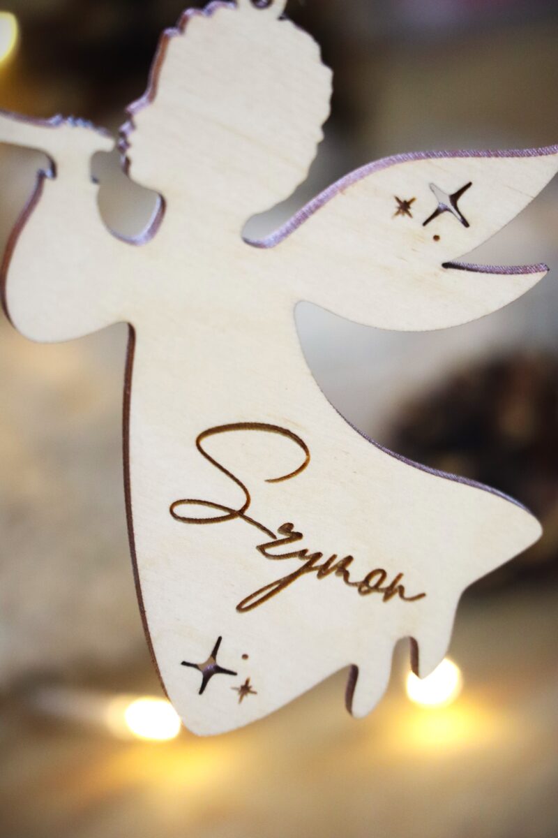 Bombka z imieniem Aniołek