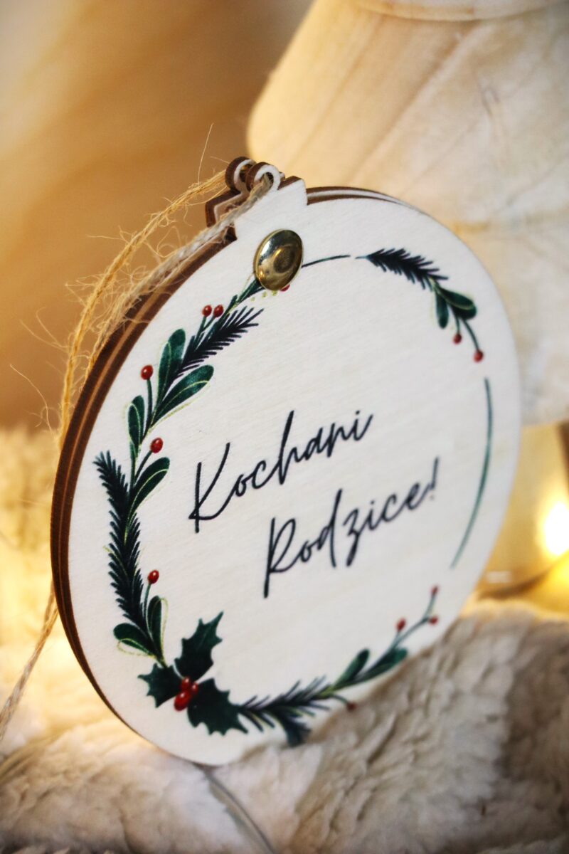 Bombka otwierana Będziecie Dziadkami