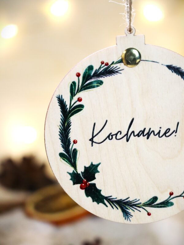 Bombka otwierana Będziesz Tatą