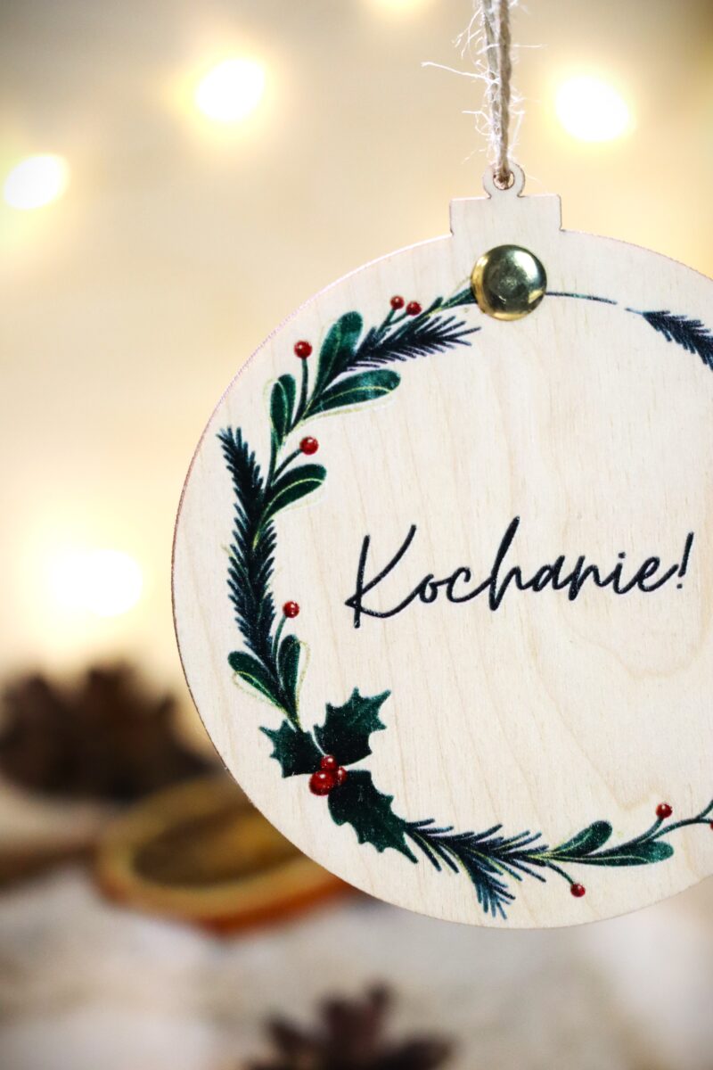 Bombka otwierana Będziesz Tatą