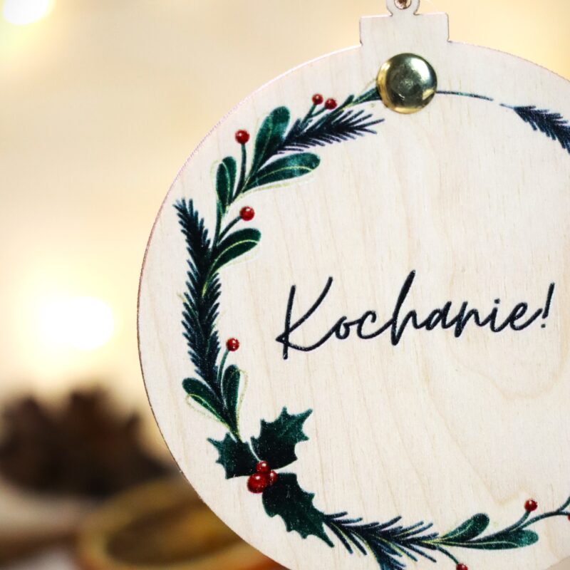 Bombka otwierana Będziesz Tatą