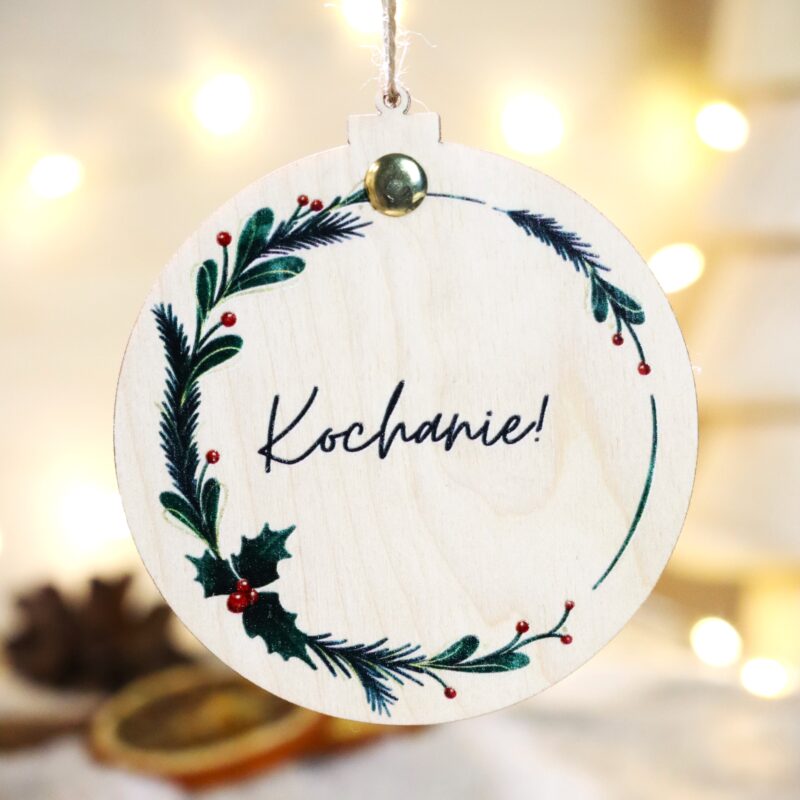 Bombka otwierana Będziesz Tatą