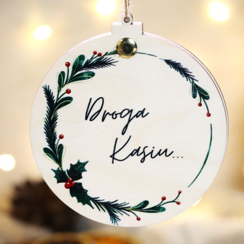 Bombka zaręczynowa dla Niej