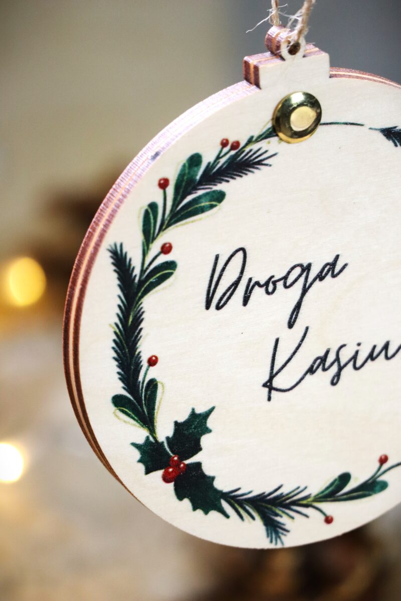 Bombka zaręczynowa dla Niej