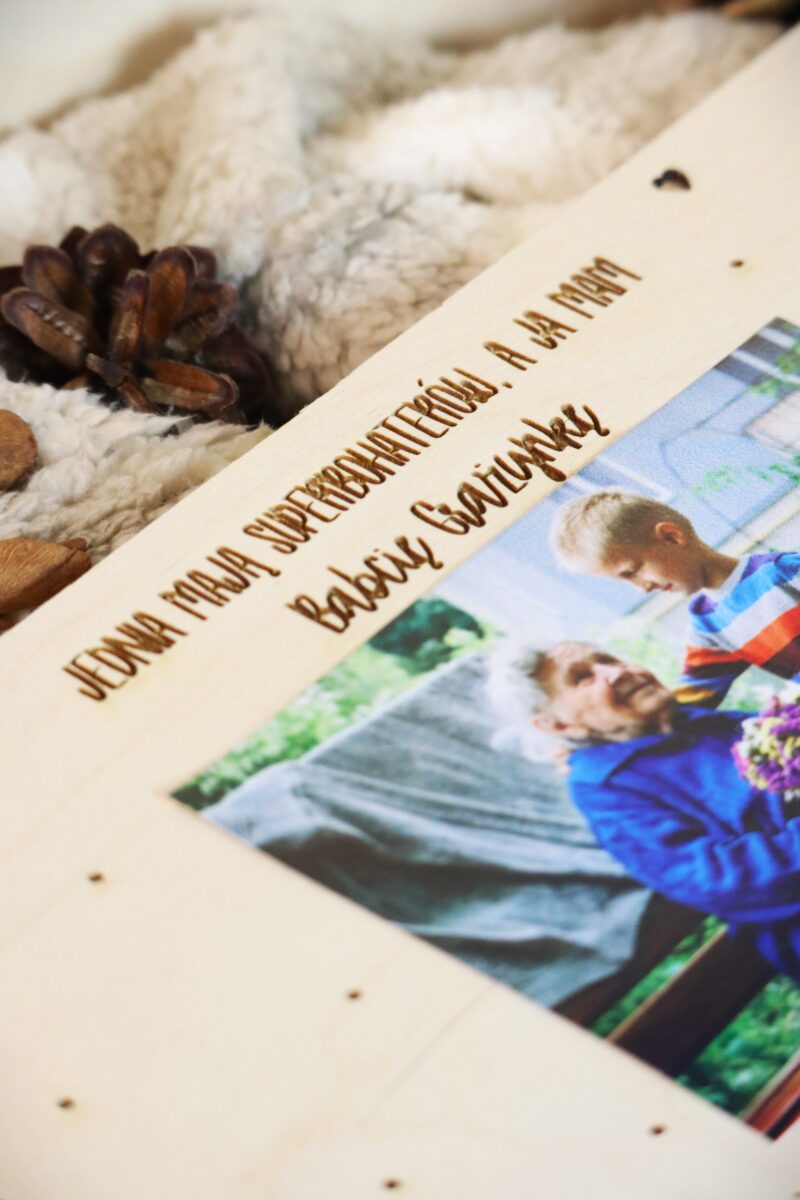 Kalendarz ścienny 2026 dla Dziadków ze zdjęciem Tulipany