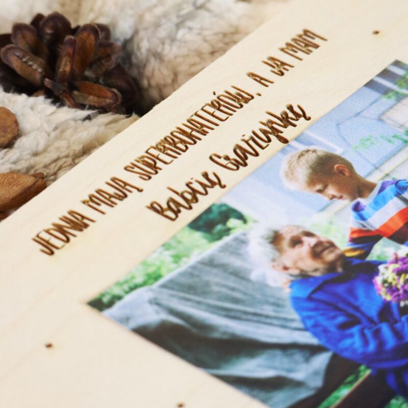 Kalendarz ścienny 2026 dla Dziadków ze zdjęciem Tulipany