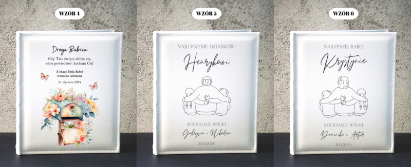 Pamiątkowy album dla Dziadków