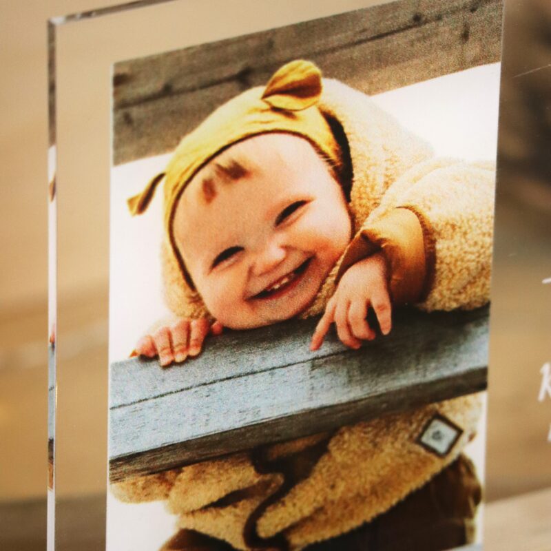 Ramka UV dla Dziadków ze zdjęciem i życzeniami