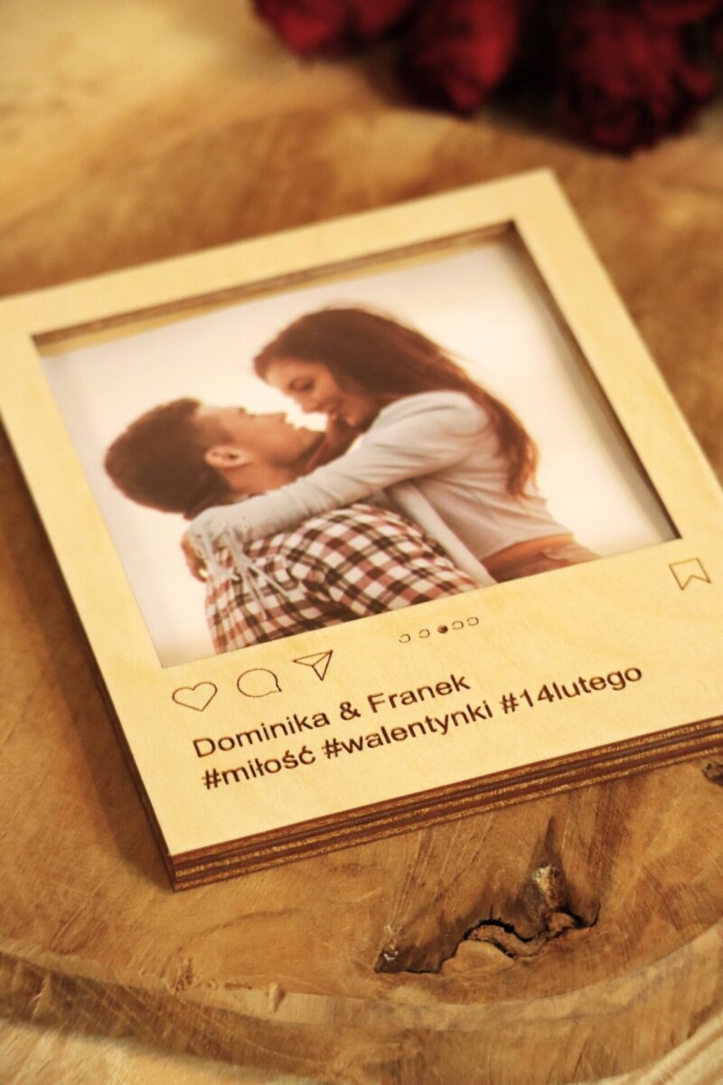 Instagramowa ramka magnes na zdjęcie