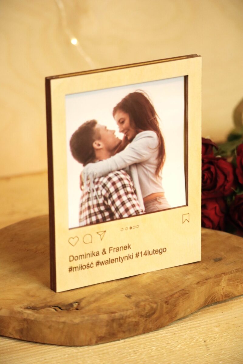 Instagramowa ramka magnes na zdjęcie