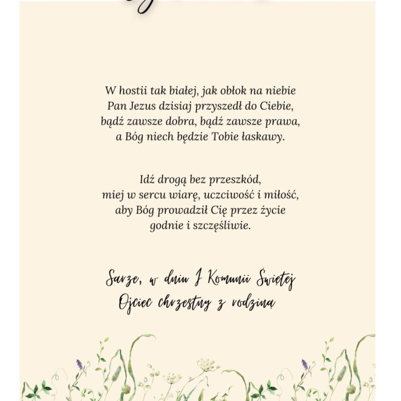Biblia w pudełku na pamiątkę I Komunii Świętej