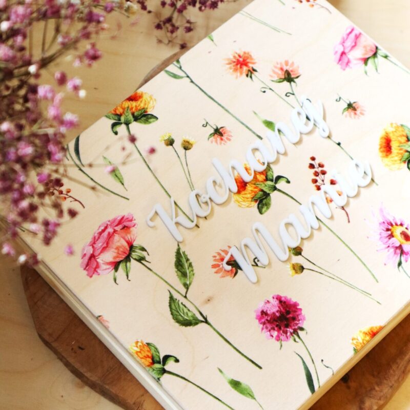 Pudełko na czekoladki Merci dla Mamy