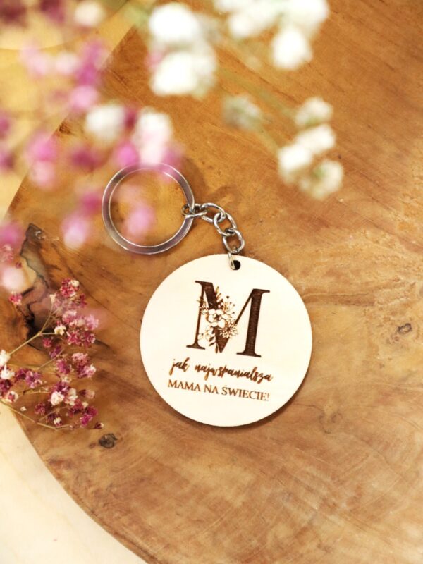 Breloczek z grawerem dla Mamy