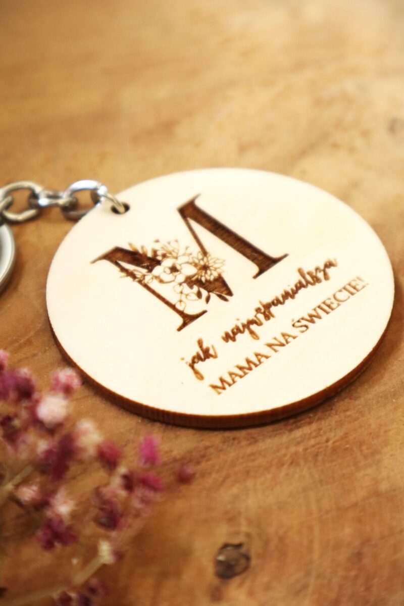 Breloczek z grawerem dla Mamy