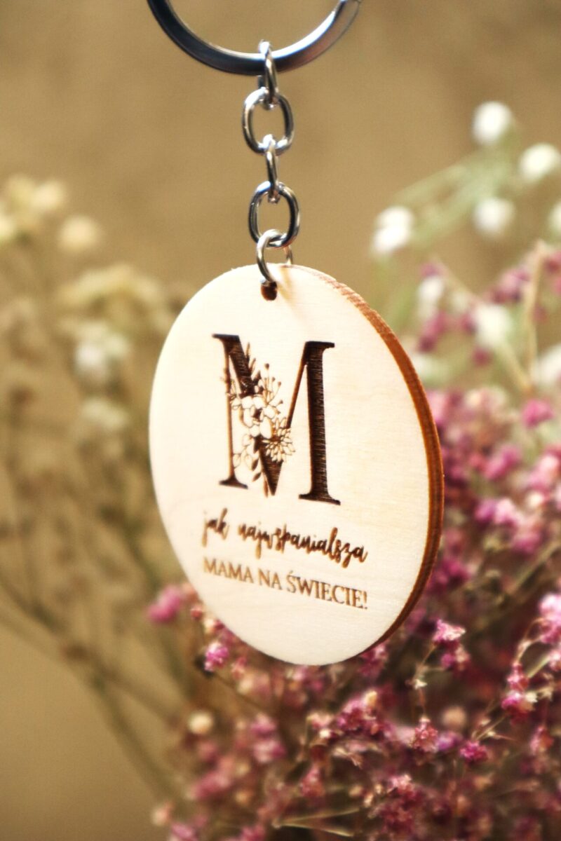 Breloczek z grawerem dla Mamy