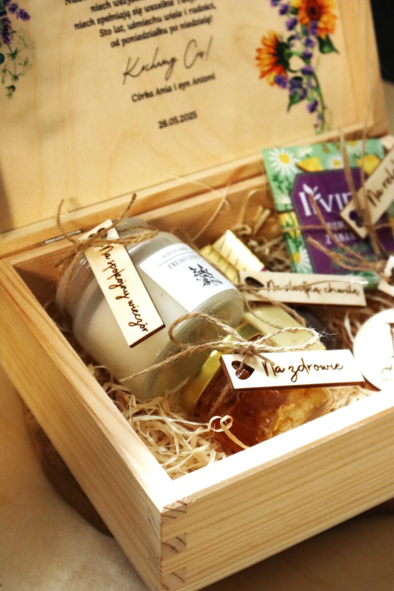 Szkatułka z winietkami dla Mamy