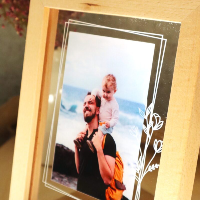 Ramka LED ze zdjęciem dla Taty