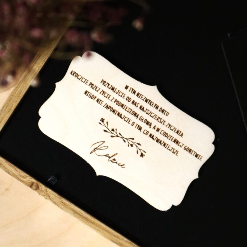 Ramka ślubna na banknoty Mapa Świata