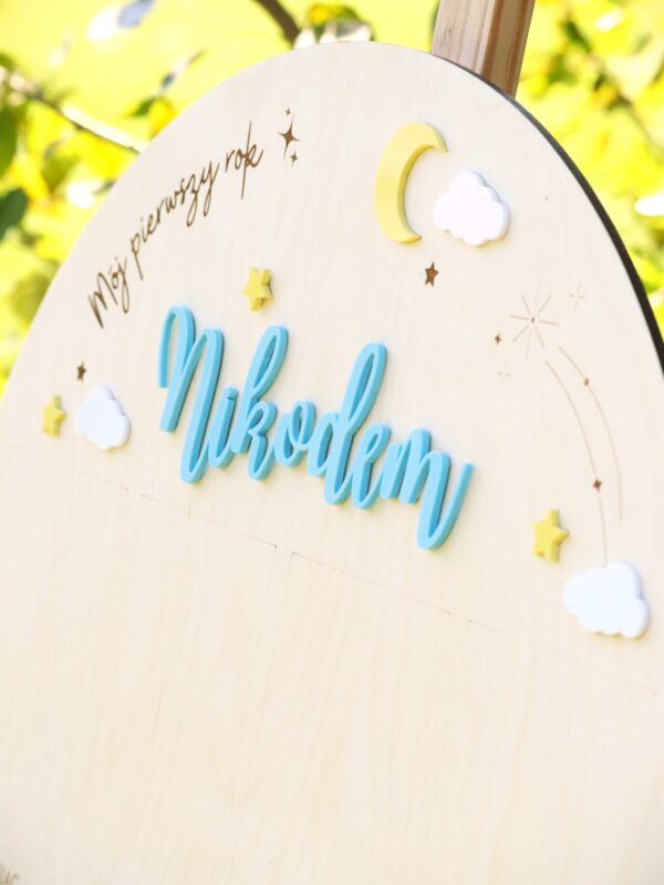 Półokrągła tablica roczkowa Niebo